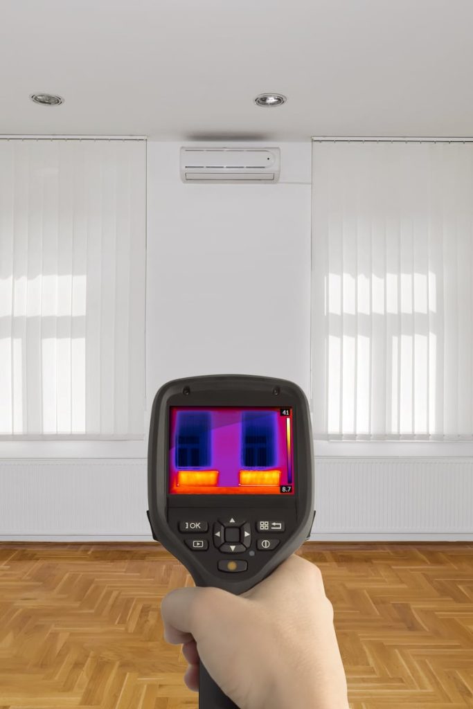 infrared thermography test for buildings