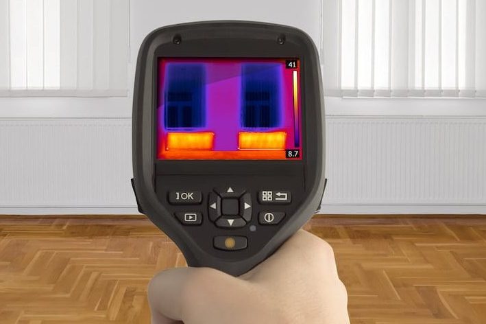 infrared thermography test for buildings