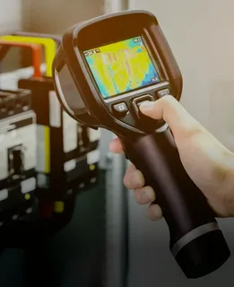 thermography test for electrical load